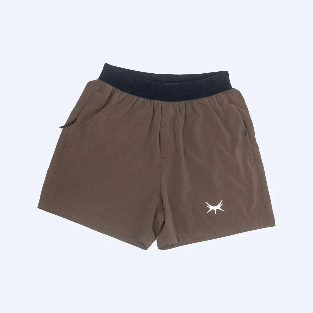Dust Quickdraw Unlined Short - Mens Brown