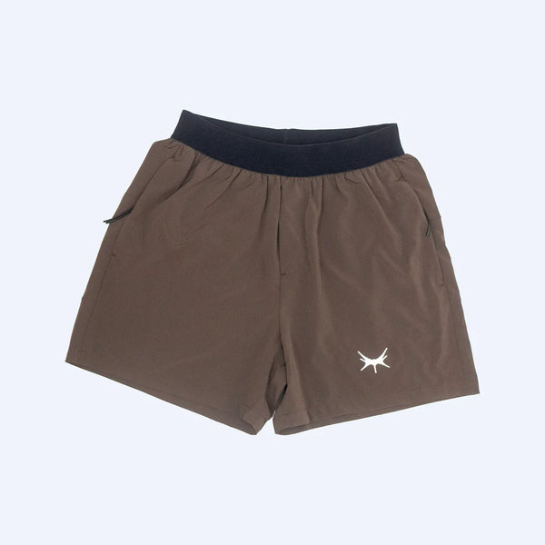 Dust Quickdraw Unlined Short - Mens Brown