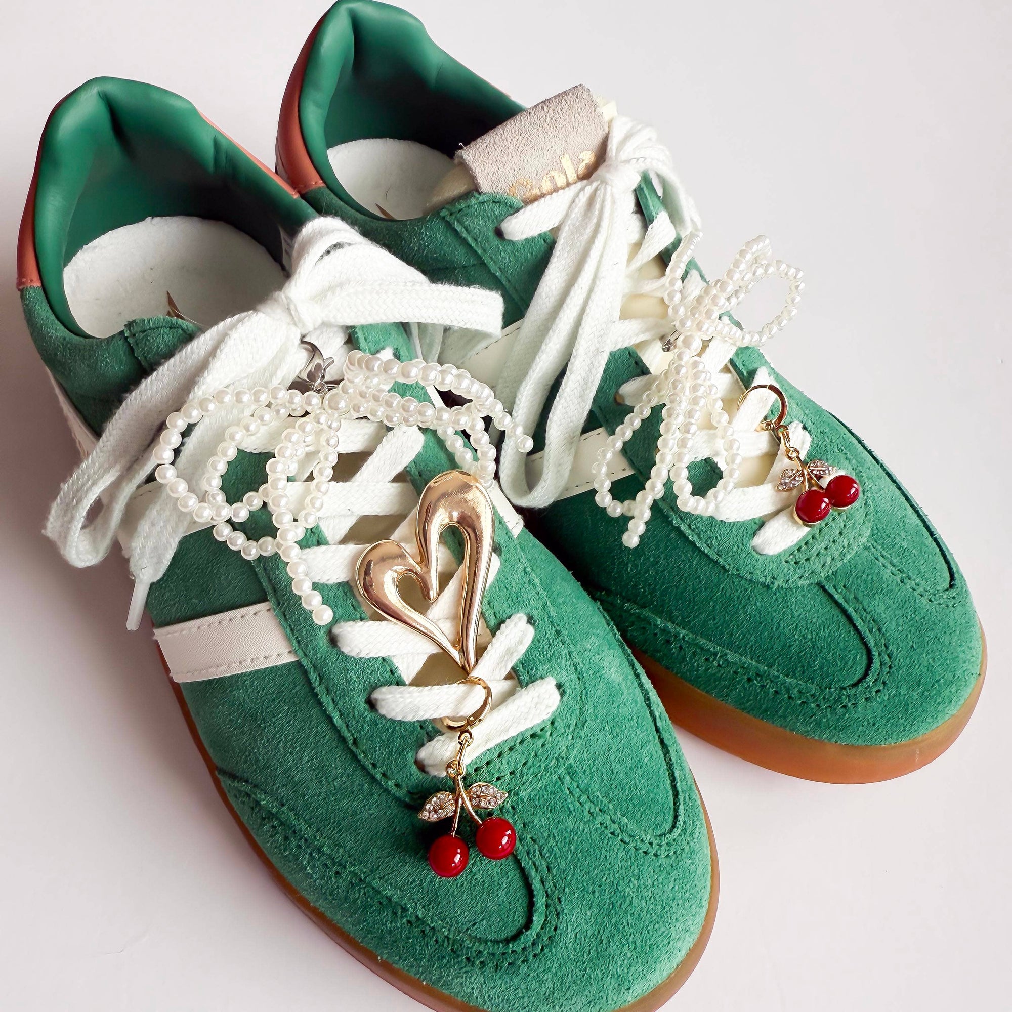 Leo + Lee Shoe Charm and Lace Sets