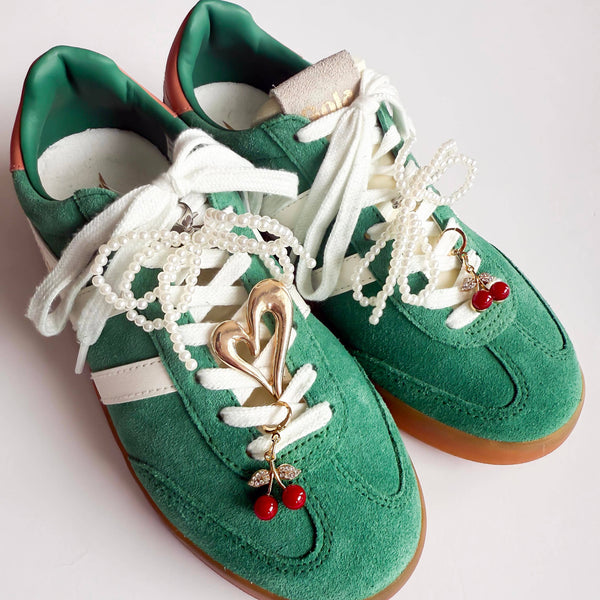 Leo + Lee Shoe Charm and Lace Sets