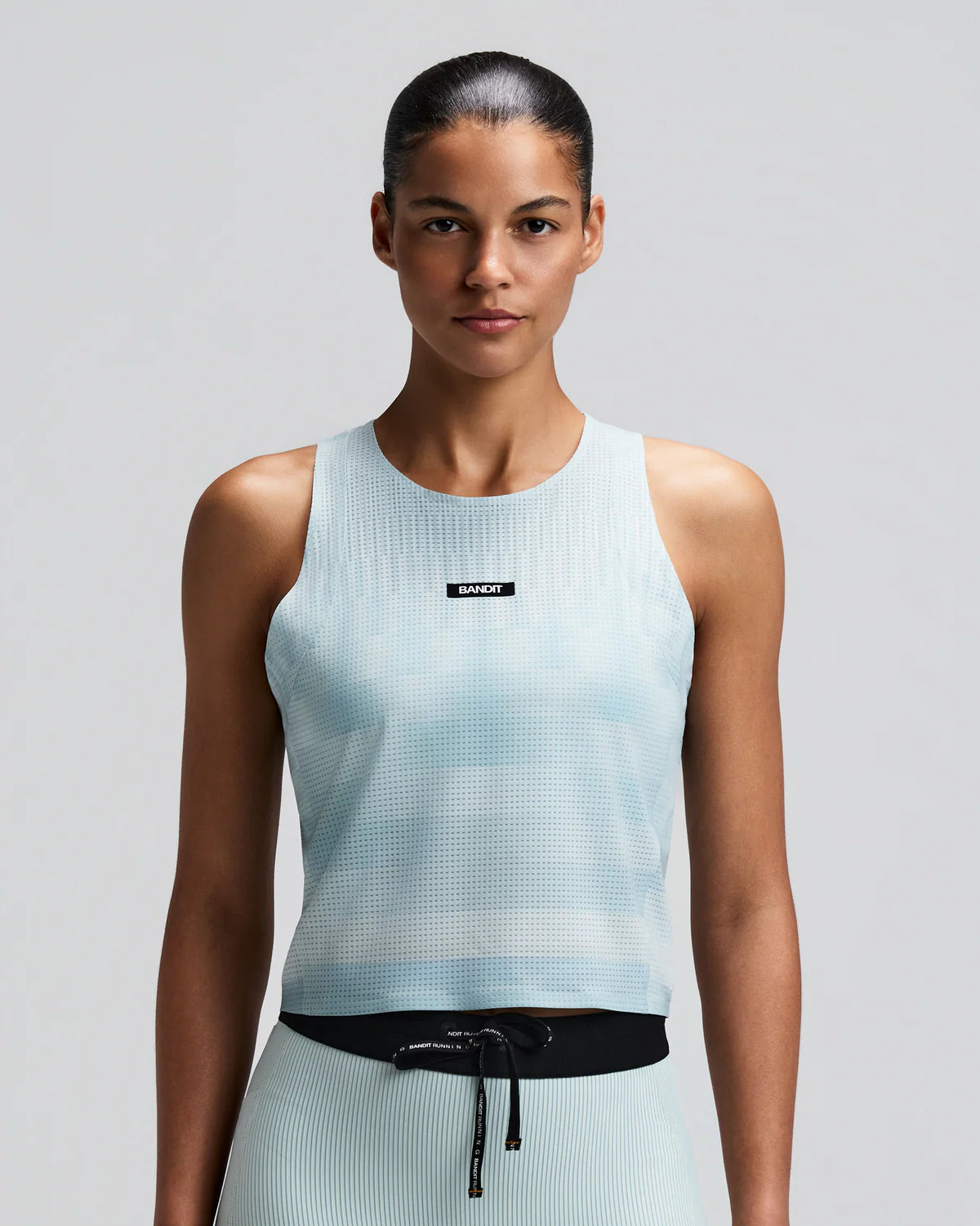 Bandit Women's GeoMesh™ Lightweight Race Singlet - Lagoon / Mist