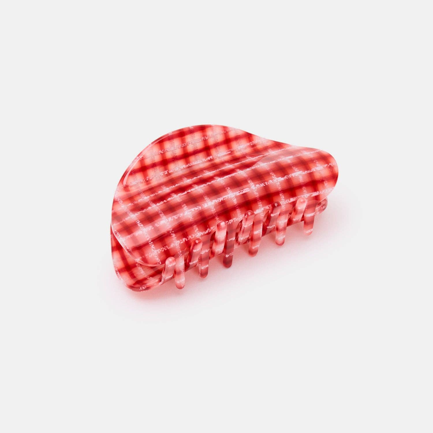 CHUNKS Suki Claw in Red Plaid