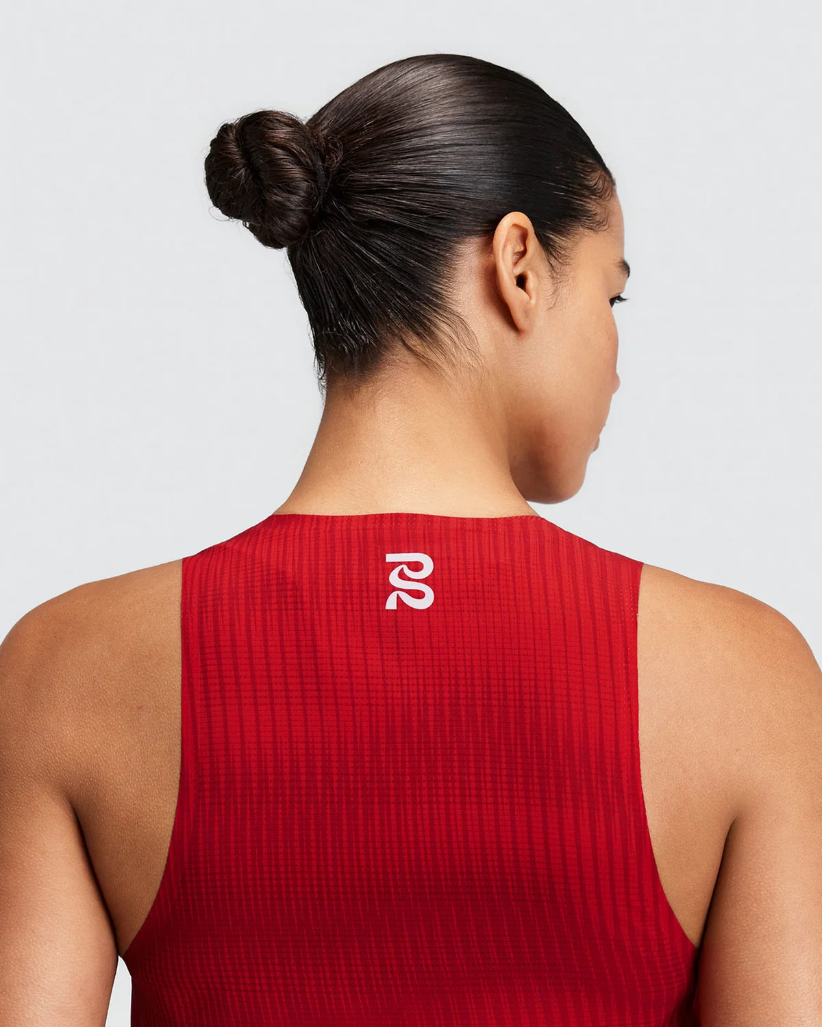 Bandit Women's CoolGrid™ Race Singlet - Oxide Red