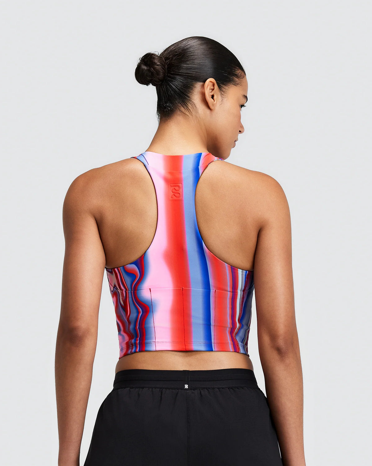Bandit Women's Women's Vanisher™ Race Crop - Melted Stripe Gradient