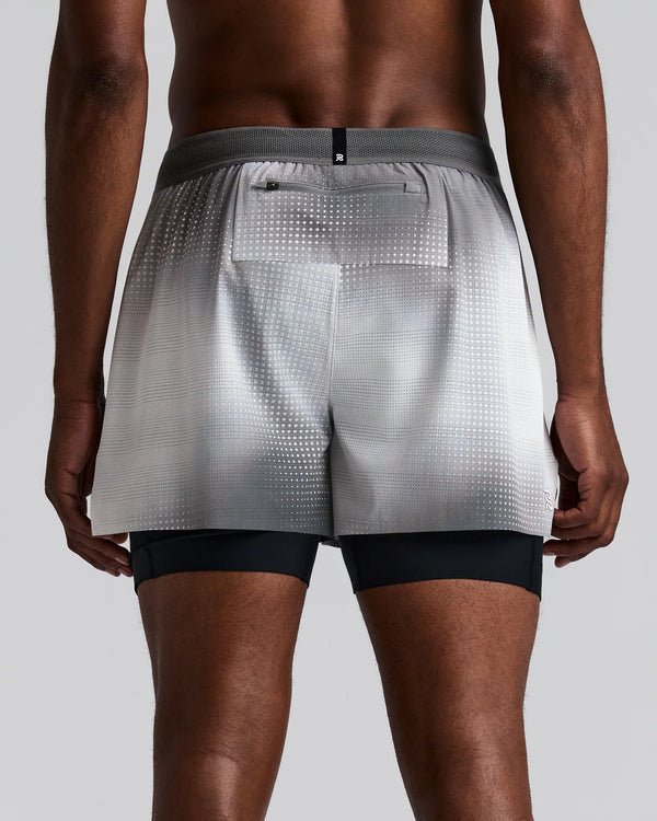 Men's CoolGrid™ 2-in-1 Run Short - Slate Multi