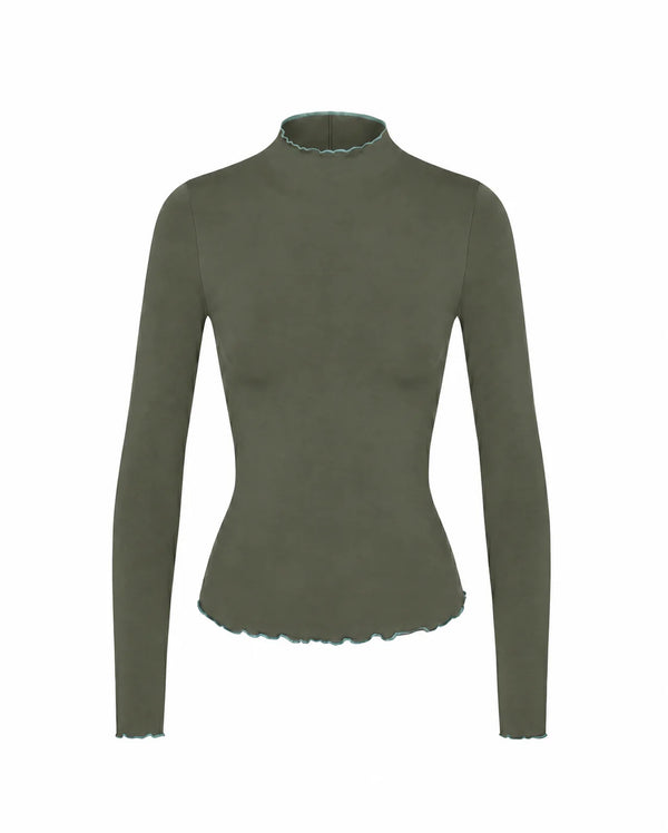Left on Friday Rays Long Sleeve Top *Long - Agave / Drift