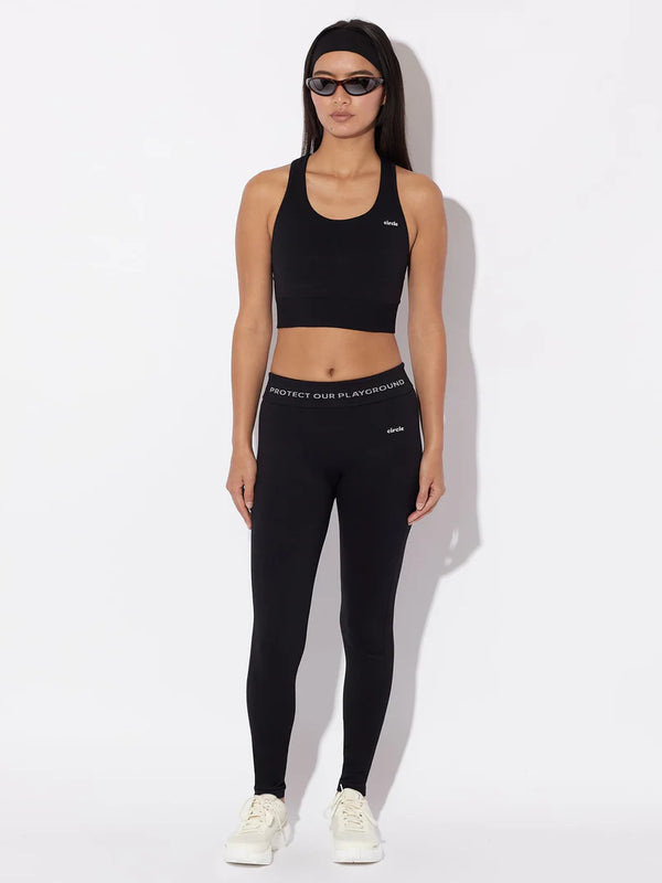 Circle Women's Keep the Flow Legging - Onyx