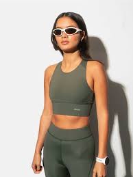 Circle Women's Level Up Bra - Moss