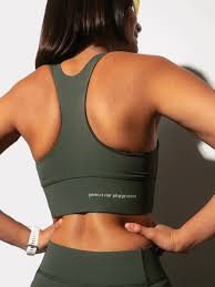 Circle Women's Level Up Bra - Moss