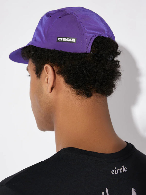Circle Legend Ripstop Run Cap - Ultra Violet