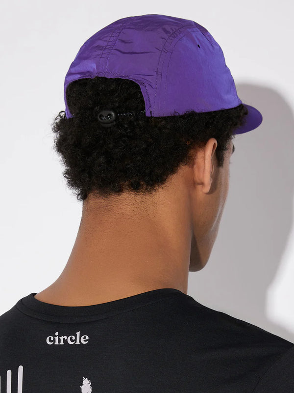 Circle Legend Ripstop Run Cap - Ultra Violet