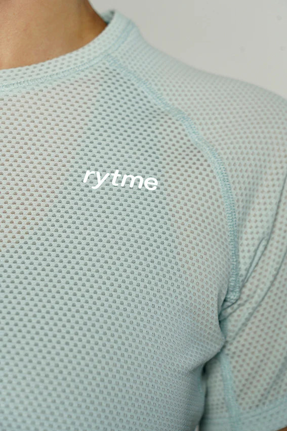 Rytme Sport High Sun Tech Tee - Mist Grey