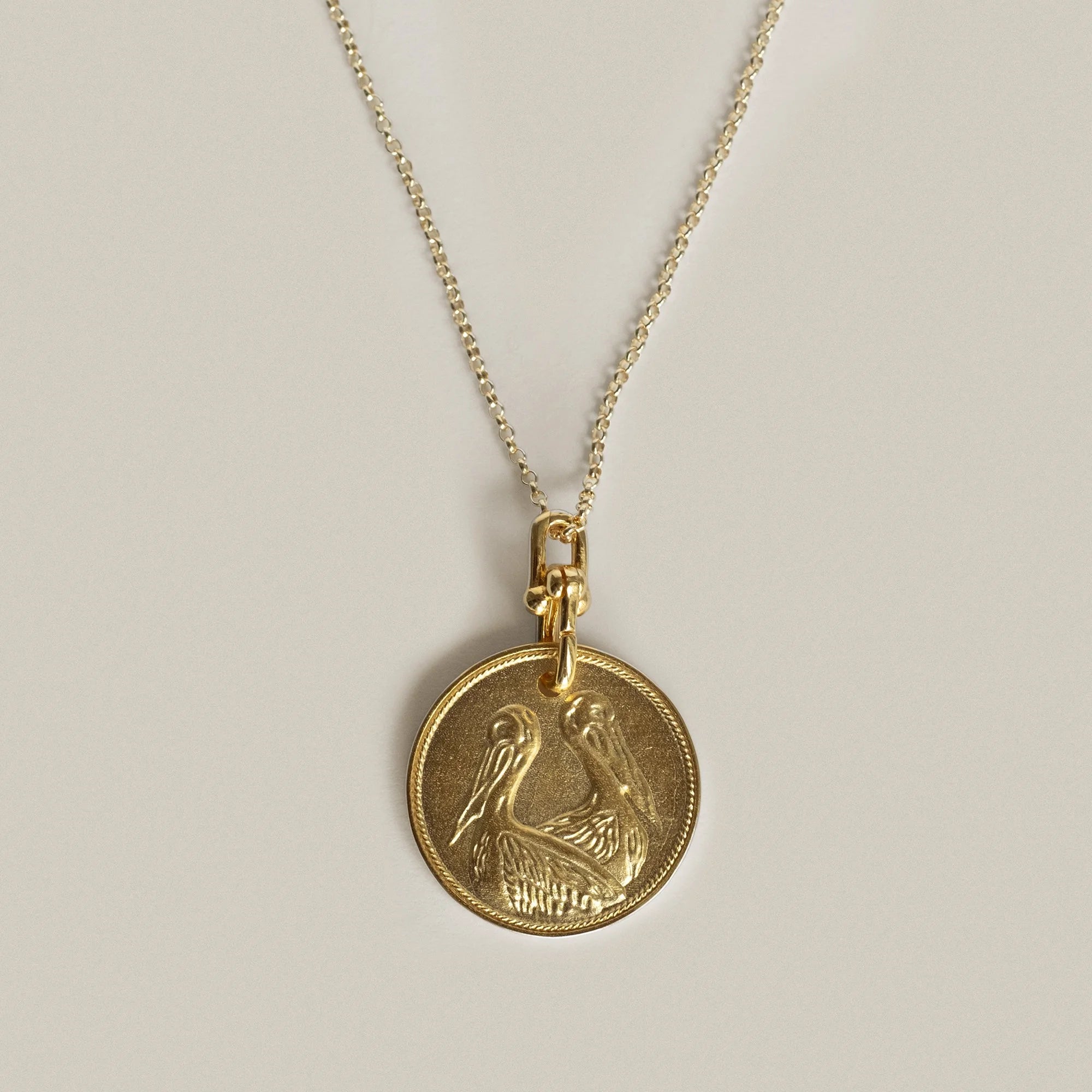 Merewif Heads or Tails Pendant - Gold
