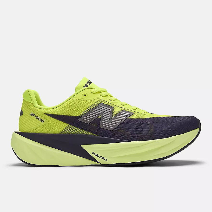 New Balance Men's FuelCell Rebel v5 - Green/Purple/Grey