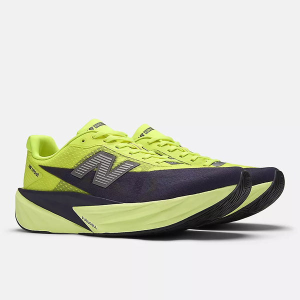 New Balance Men's FuelCell Rebel v5 - Green/Purple/Grey