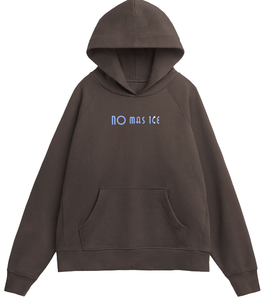 Ashley Fundora x Running Wylder No Mas Ice Hoodie - Brown
