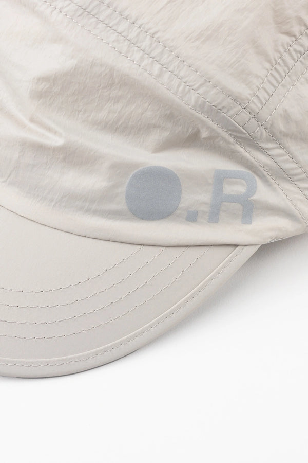 Optimistic Runners OR Nylon Cap - Light Grey