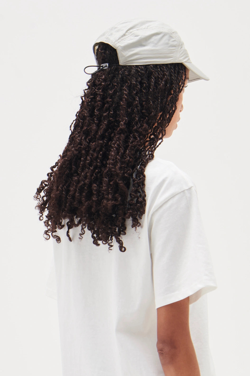 Optimistic Runners OR Nylon Cap - Light Grey