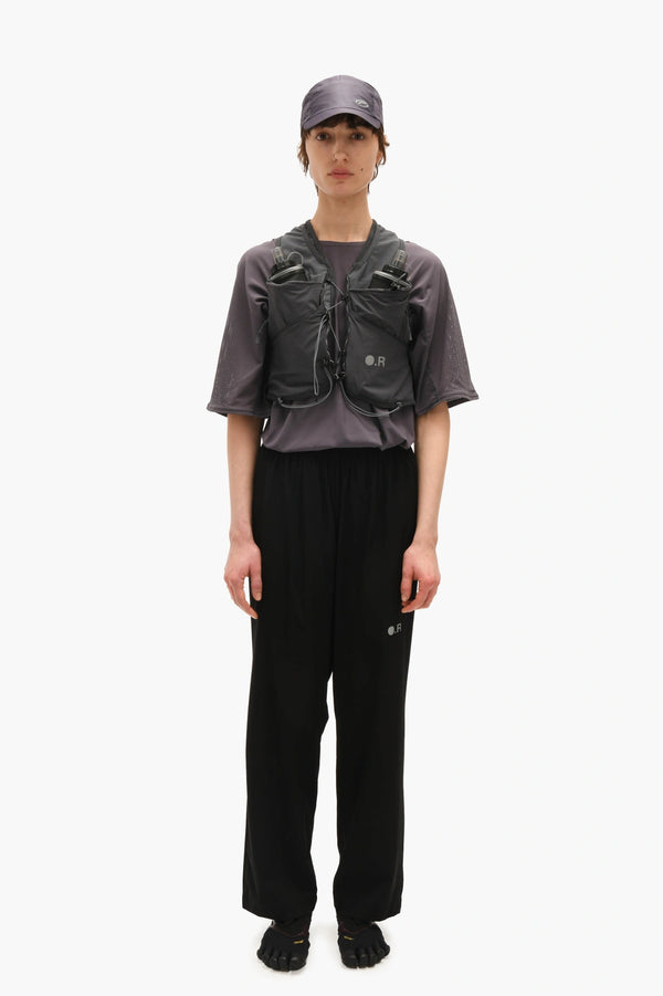 Optimistic Runners Wide Pants AW26 - Black