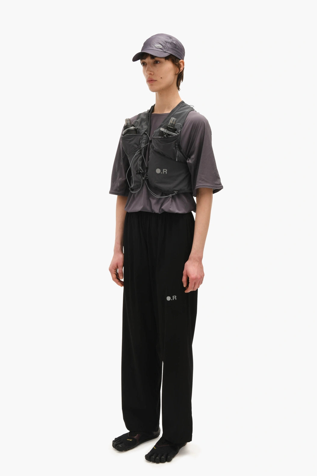 Optimistic Runners Wide Pants AW26 - Black