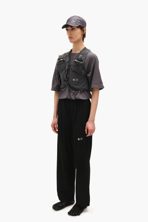 Optimistic Runners Wide Pants AW26 - Black