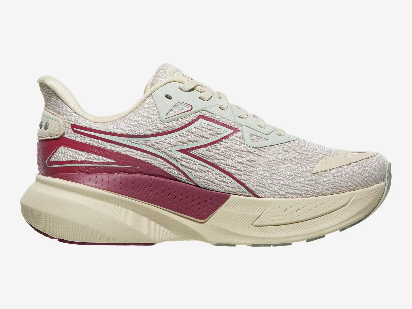 Diadora Women's Nucleo 2  - Almond milk / Earth red