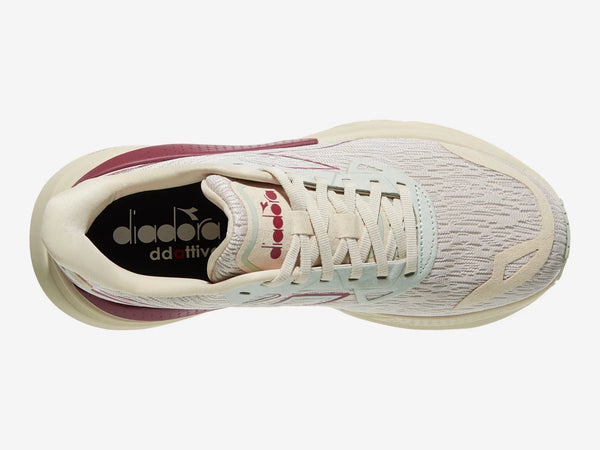 Diadora Women's Nucleo 2  - Almond milk / Earth red