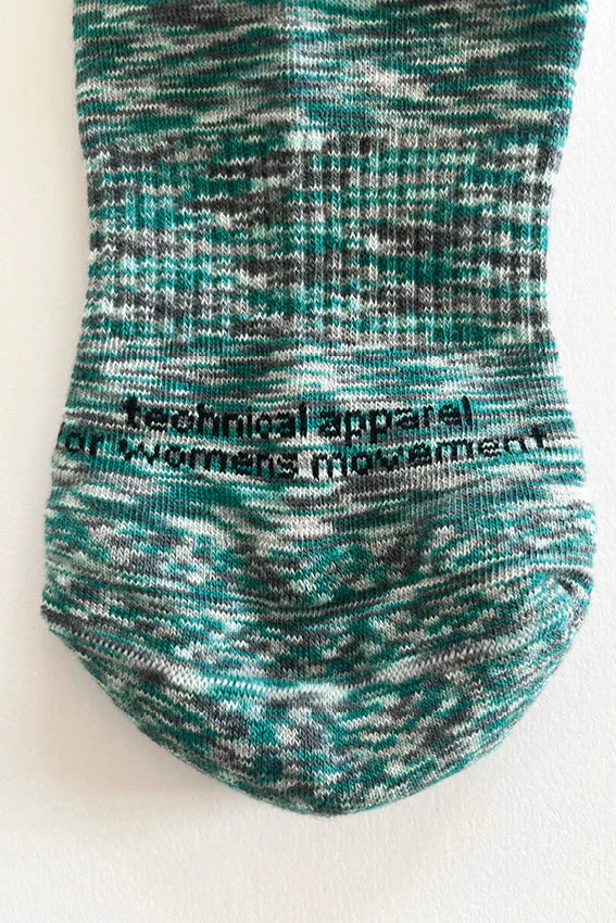 Rytme Sport High Sun Performance Socks - Ocean Green Multi