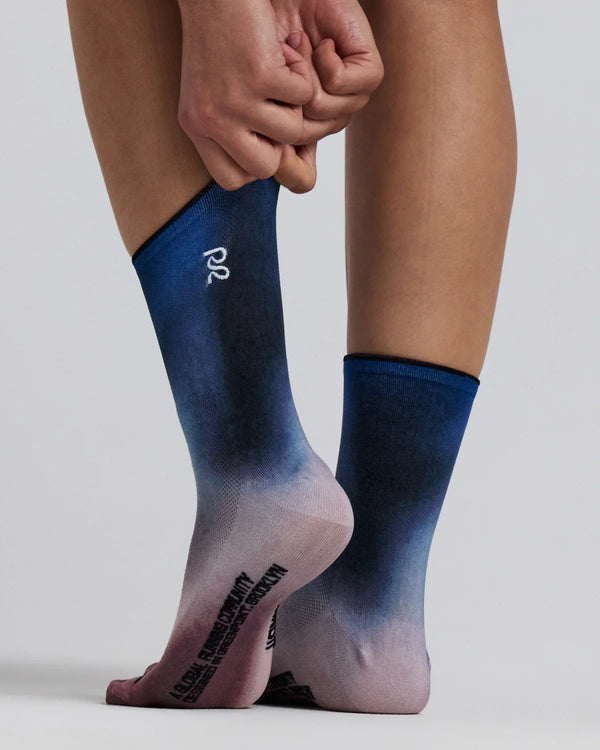 Bandit Lite Run™ Quarter Socks - Flow State Aegean Multi (2 Pack)