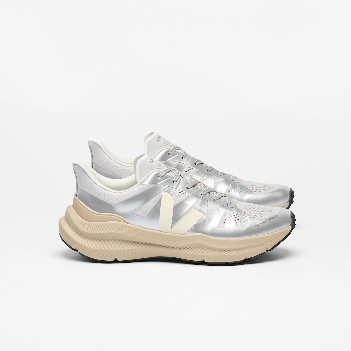 VEJA Condor 3 Advanced Engineered Mesh - Silver Almond