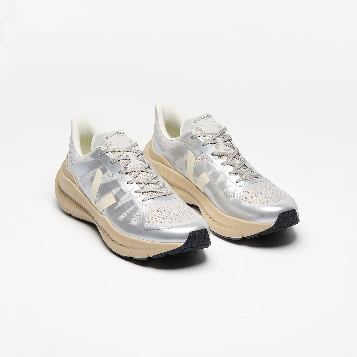 VEJA Condor 3 Advanced Engineered Mesh - Silver Almond